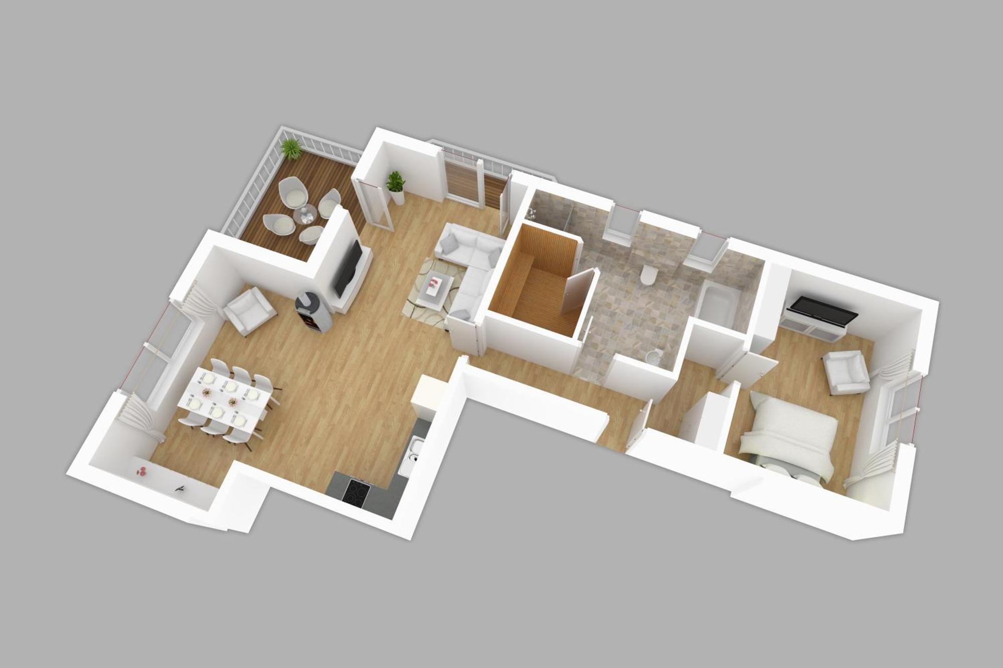 Myhome Ruegen - Haus Sonnenmeer Sellin Szoba fotó